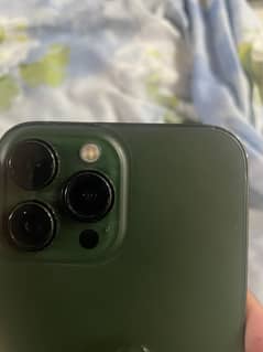 13 PRO MAX 256 GB 87% health PTA approved with box green colour