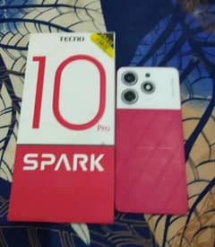 Tecno spark 10pro 8+8 128 official dual sim condition 10by10