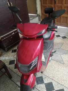 new Asia electric Scooty