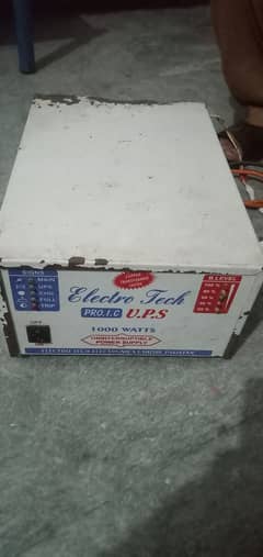 Electro Tec UPS for sale 1000 watts