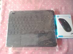 new HP wireless mouse and Dell wireless keyboard