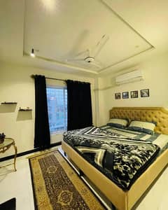 one bed furnished service apartment setup for sale