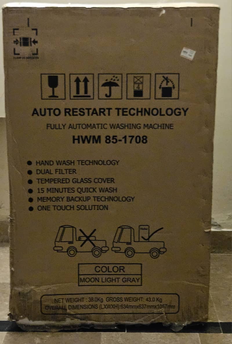 Haier HWM 85-1708 8kg 2