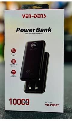 10000 mAh PowerBank 22.5W   20000mAh20000mAh Slim Power Bank, 22.5W