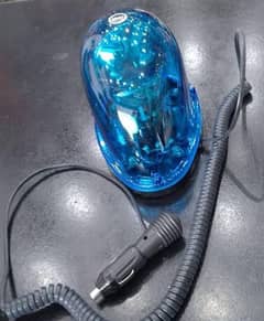 police light blue revolving