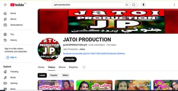 mujhe youtube company ke liye ek femall singer model ki need hai