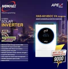 Homage hybrid inverter ,Solar inverter ,Homage