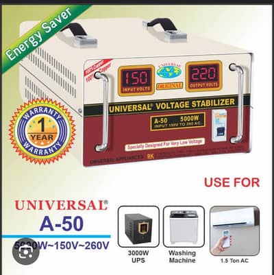 Regulator Universal A-50(ENERGY SAVER)5000 WATTS