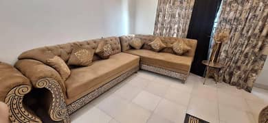 Sofa Set - Wooden Sofa Set - Luxury Sofa Set - 12 Seater Sofa