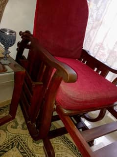 Solid Wooden Rocking Chair