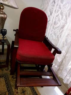 Solid Wooden Rocking Chair
