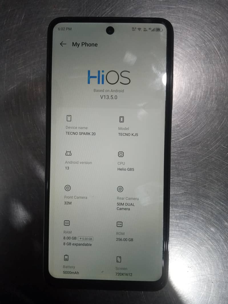 Tecno spark 20 8+8/256 10/10 condition 0