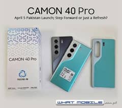 Tecno techno camon 40 pro plus  256GB STORAGE