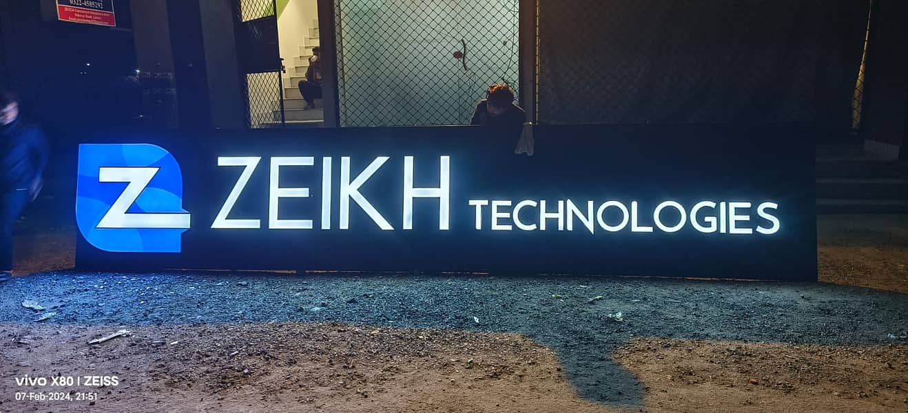 light board, sign board, 3d sign, steel word sign, logo sign, sign 3D 10