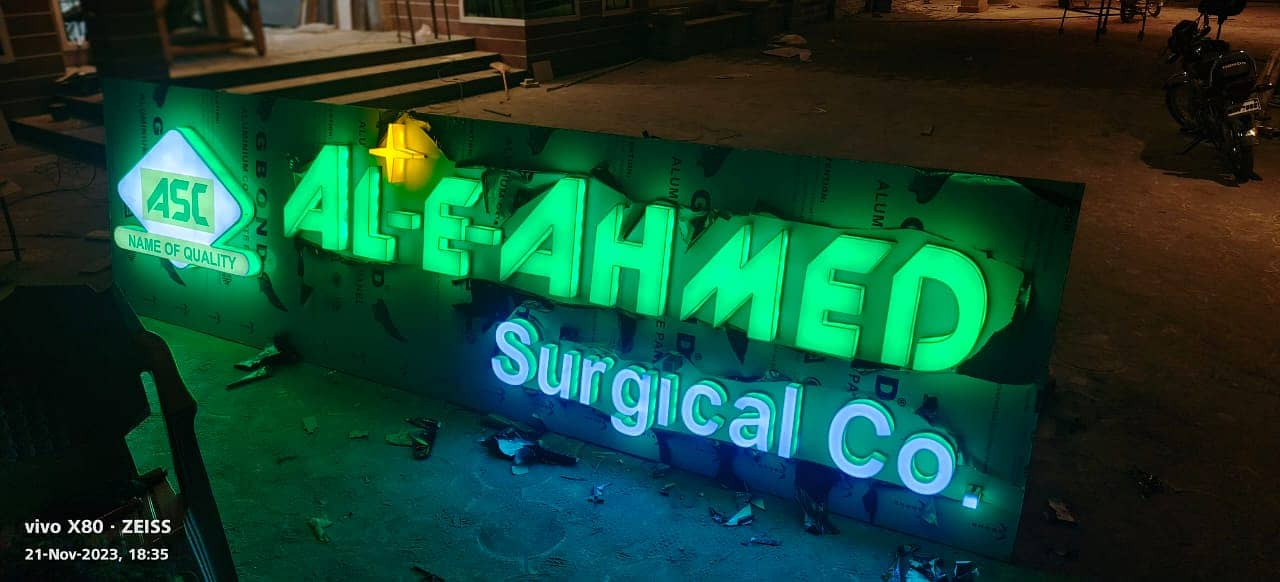 light board, sign board, 3d sign, steel word sign, logo sign, sign 3D 15