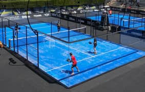 outdoor panoramic padel court-Padel Court Flooring whoel sale rate