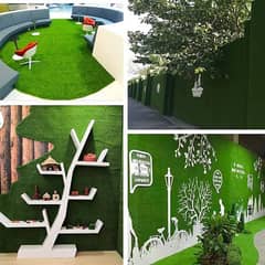 Model Grass Mat Artificial-Garden With Fake Grass-Artificial turf