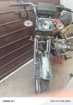 125 self start and kick start new bike