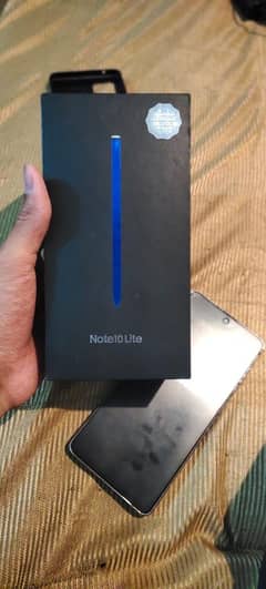 Samsung note 10 lite 10 by 10 condition fully lush condition