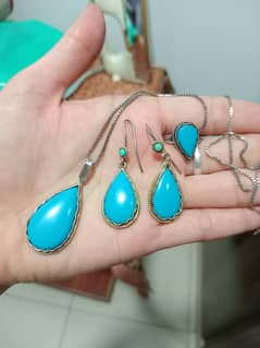 pure silver antique set