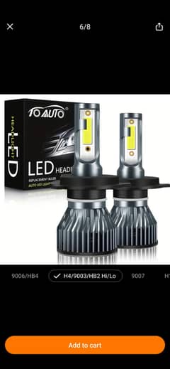 led lights for headlights and fog lights