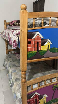 Double bed for kids