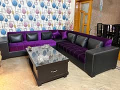 L shaped sofa
