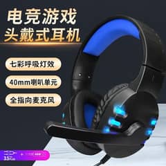 A68 headset laptop desktop luminous headphones gaming headphones mic
