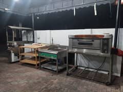 Fast Food Stall & PIZZA Machine Just 1 Month Used