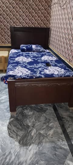 Bed for sale plus mattress new ha jisny Lena rabta kro