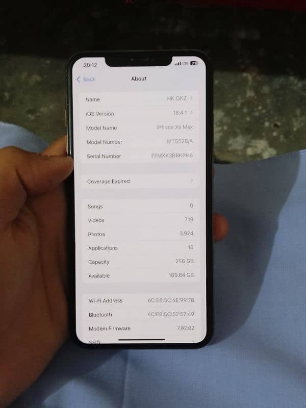 pta approved xs max full good condition 10 by 10 with box 2