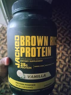 Almost New Brown Rice Genuine Protein
