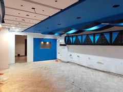 Shahraefaisal main Semi Furnished office for Rent