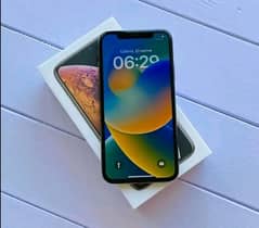 Apple Iphone X's Max 256 GB PTA Approved Gold only WhatsAp03286487884