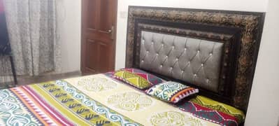 Used double bed with mattrsses