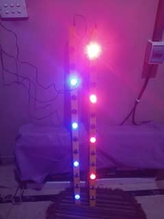 Multi color LED Light light 4 fit with Adapter.