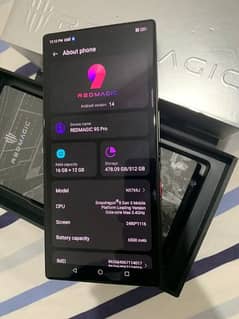 Red magic 9s pro 16/512 GB 03327127749 my what'sap number