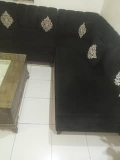 UN touch L  shape luxury sofa