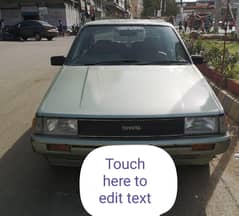 1986 model Corolla GLi imported