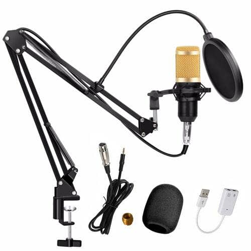 BM800 microphone with V8s sound card 0