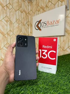 Redmi 13c with Box 6gb Ram 128gb Storage
