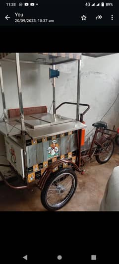 Moveable food stall