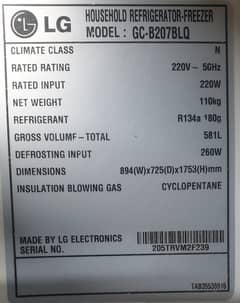 LG Refrigerator