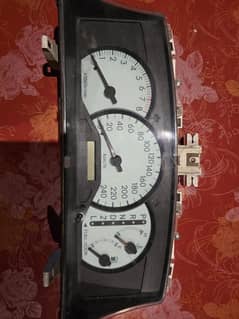 Corolla saloon speedometer