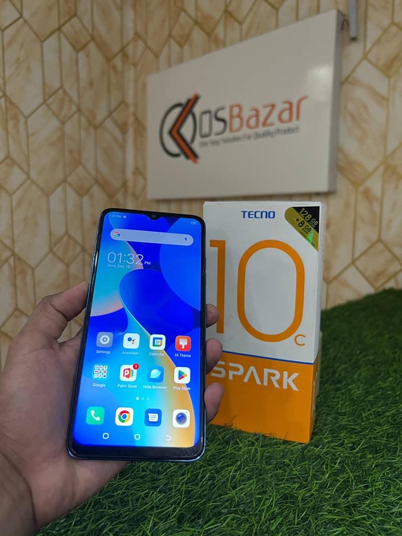 Tecno Spark 10c 4/128 With Box 1