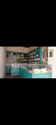 All accessories and 2 raks and 2 countrs  for sale urgent