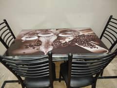Dining Table for sale with 4 chairs