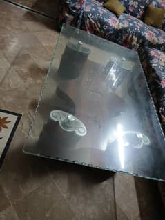 centre table wooden or glass