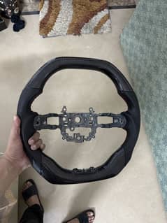 Carbon fiber steering wheel