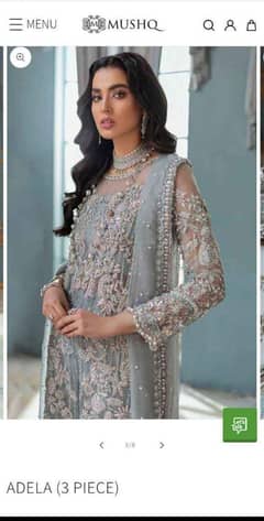 mushq brand heavy work party wear